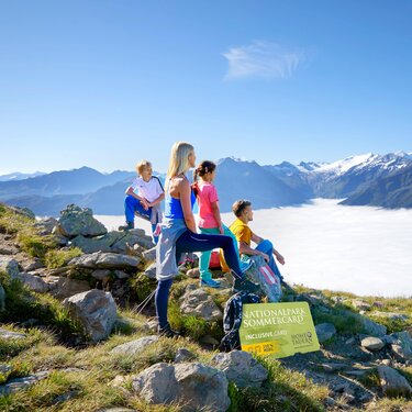 Mountain experience with the Nationalpark SommerCard | © Ferienregion Nationalpark Hohe Tauern - Michael Huber