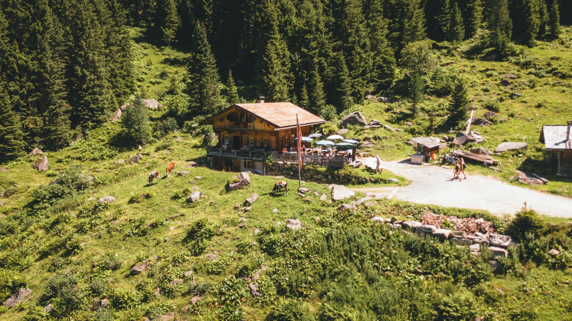 Cultural landscape in the National Park Hohe Tauern