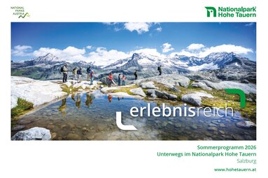 Broschüre zum Rangerprogramm im Nationalpark Hohe Tauern | © Nationalaprkverwaltung Salzburg